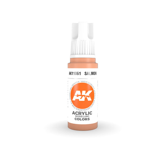 AK Interactive: 3 Gen Acrylics Salmon 17ml