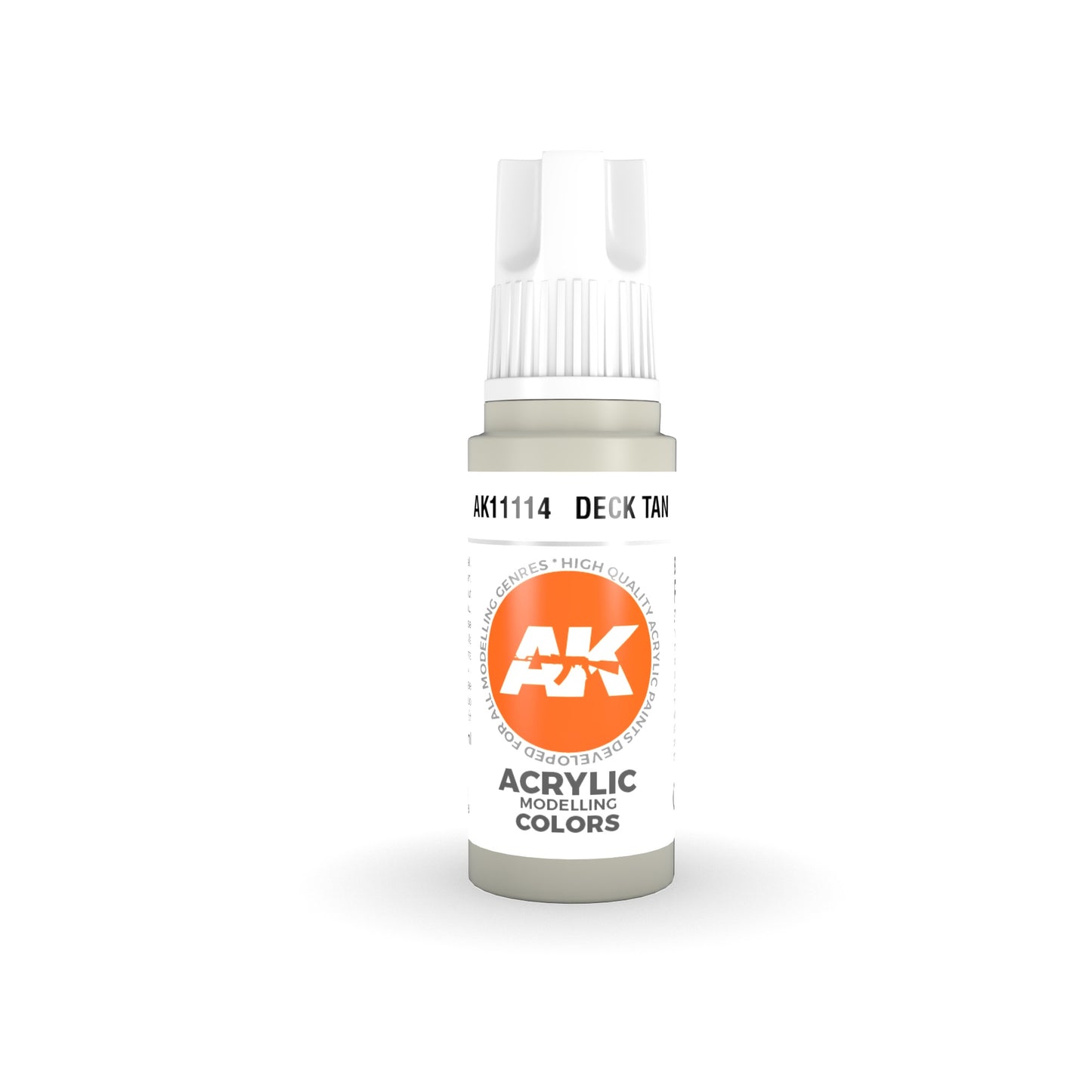AK Interactive: 3 Gen Acrylics Deck Tan 17ml