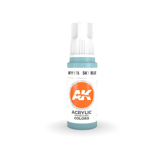 AK Interactive: 3 Gen Acrylics Sky Blue 17ml