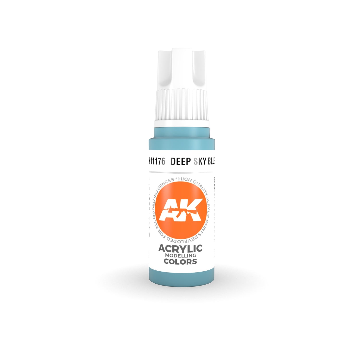 AK Interactive: 3 Gen Acrylics Deep Sky Blue 17ml
