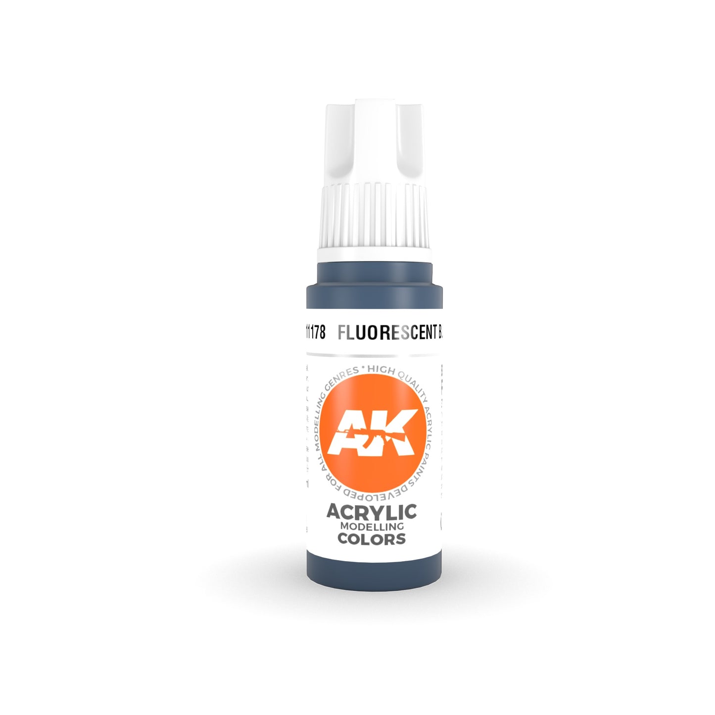 AK Interactive: 3 Gen Acrylics Fluorescent Blue 17ml