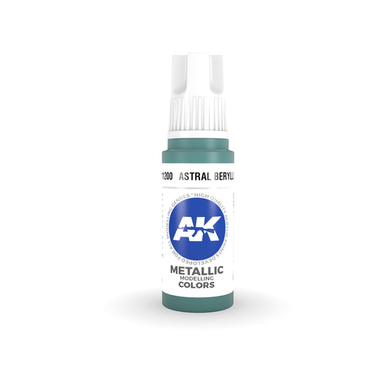 AK Interactive: 3 Gen Acrylics Astral Beryllium 17ml