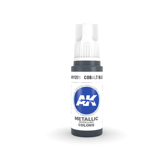 AK Interactive: 3 Gen Acrylics Cobalt Blue 17ml