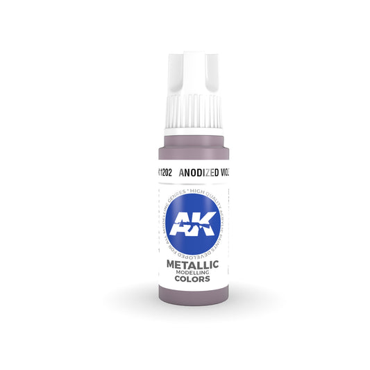 AK Interactive: 3 Gen Acrylics Anodized Violet 17ml