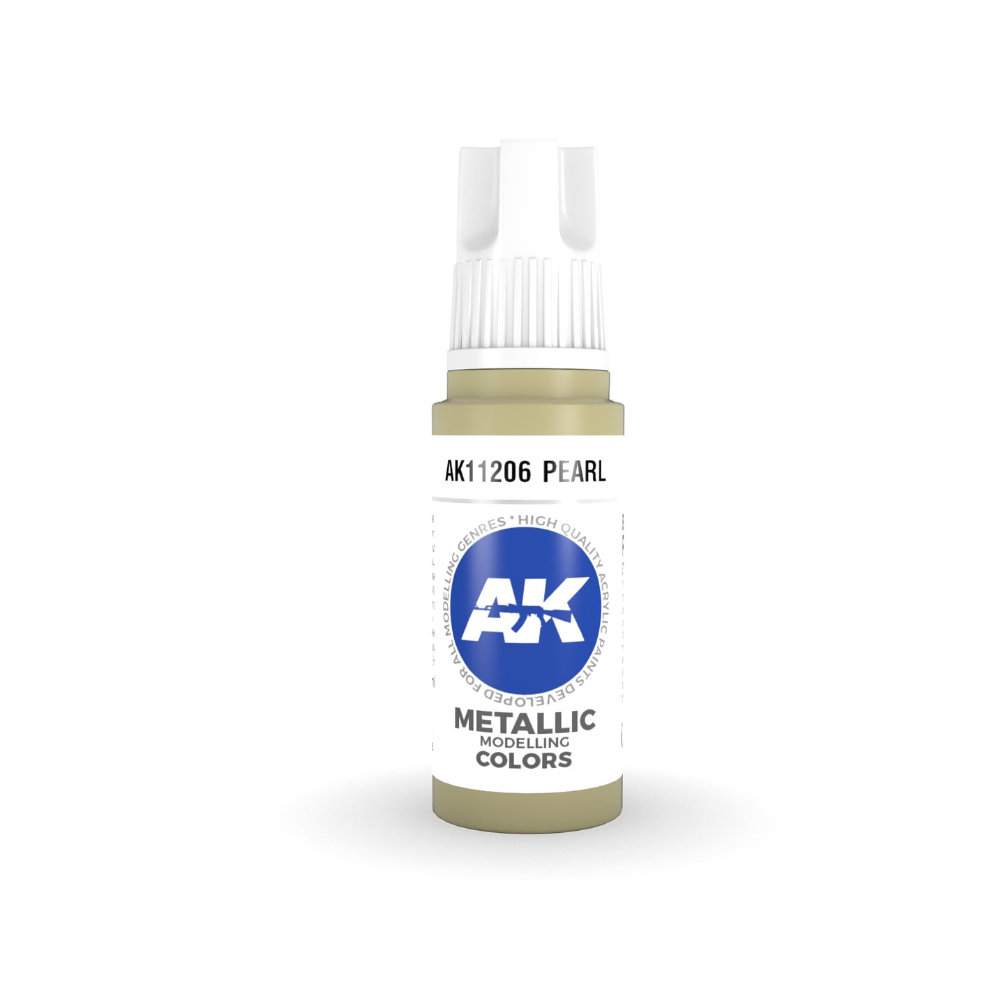 AK Interactive: 3 Gen Acrylics Pearl 17ml
