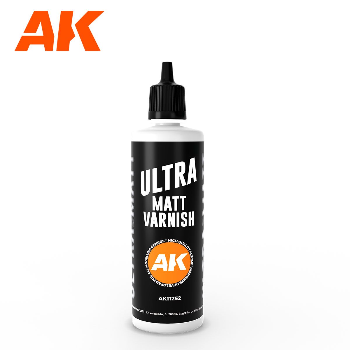 AK Interactive: Ultra Matt Varnish 100ml