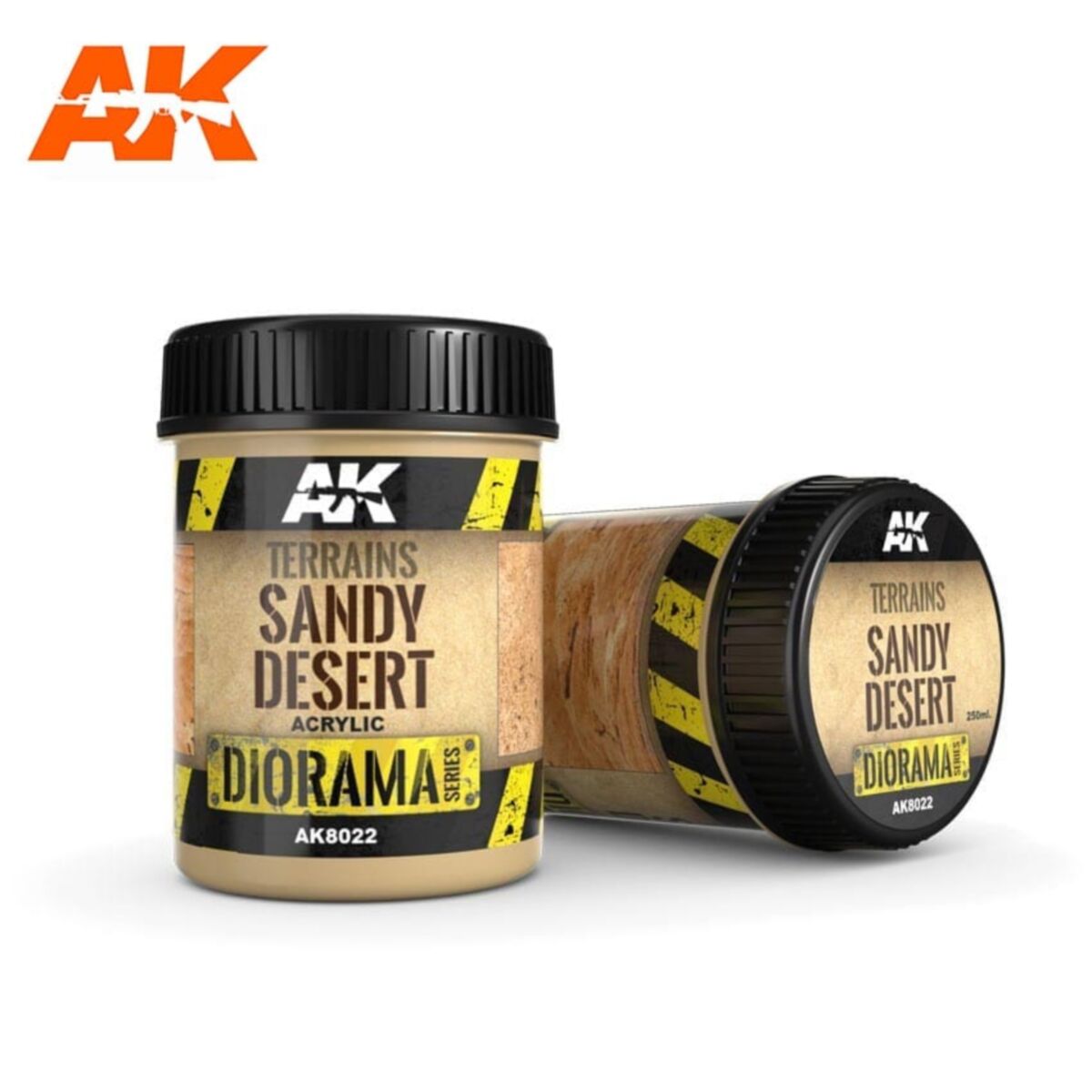 AK Interactive: Dioramas Terrain Sandy Desert 250ml