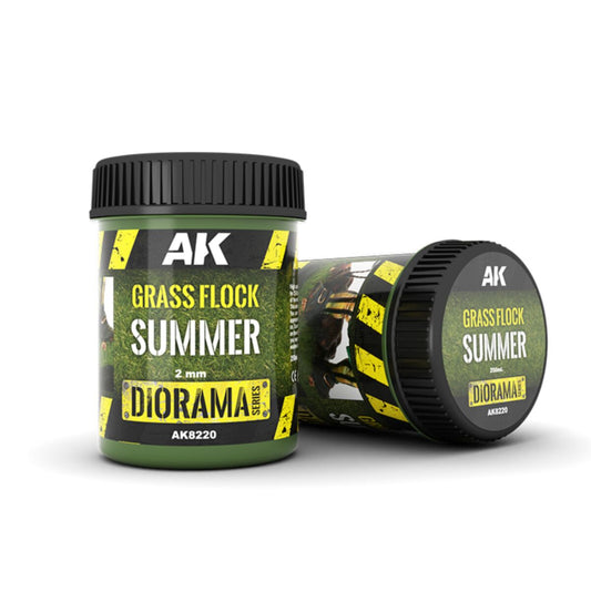 AK Interactive: Dioramas Grass Flock Summer 2mm