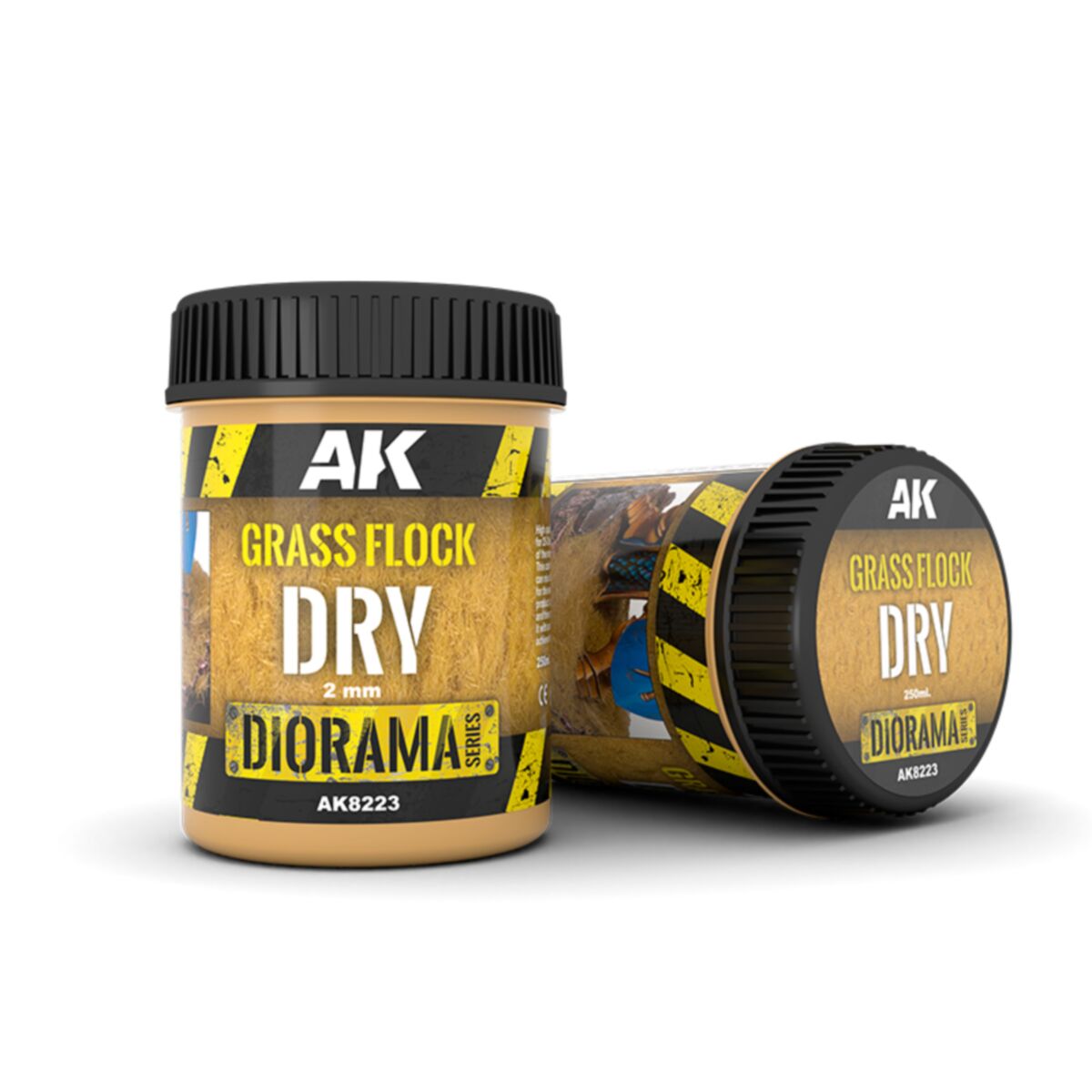 AK Interactive: Dioramas Grass Flock Dry 2mm