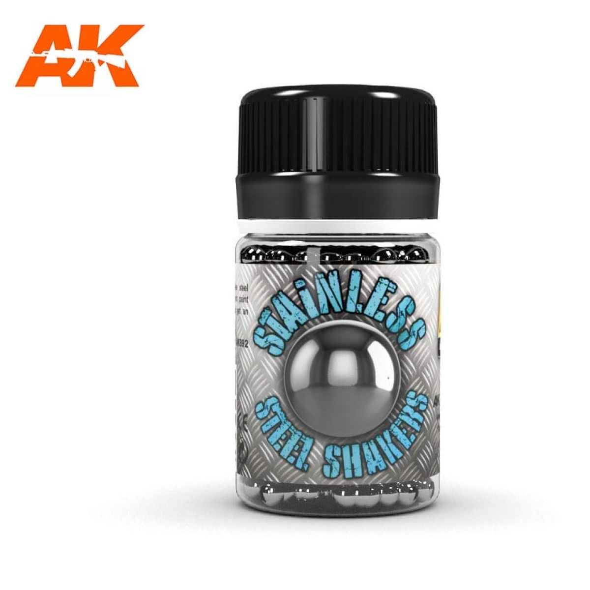 AK Interactive: Tools Stainless Steel Shakers Paint Mixing Balls
