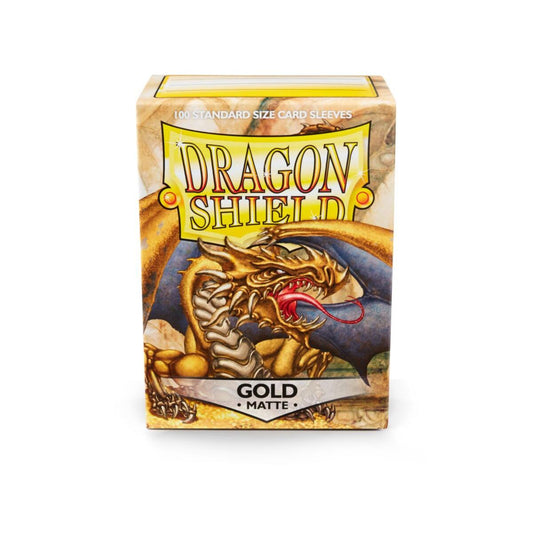 Dragon Shield: Sleeves Matte Gold