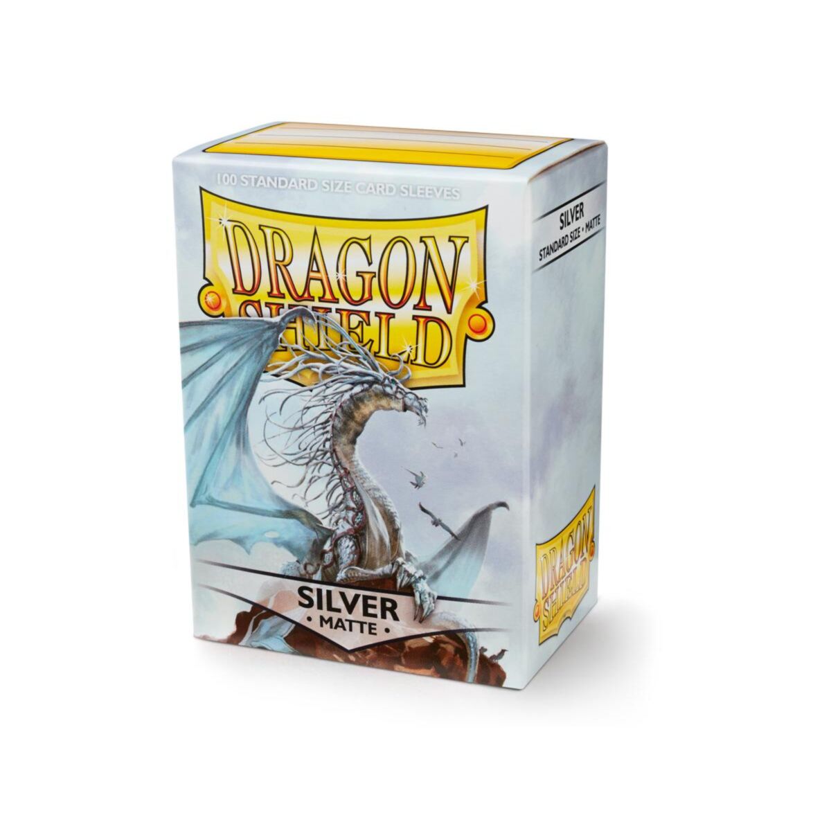 Dragon Shield: Sleeves Matte Silver