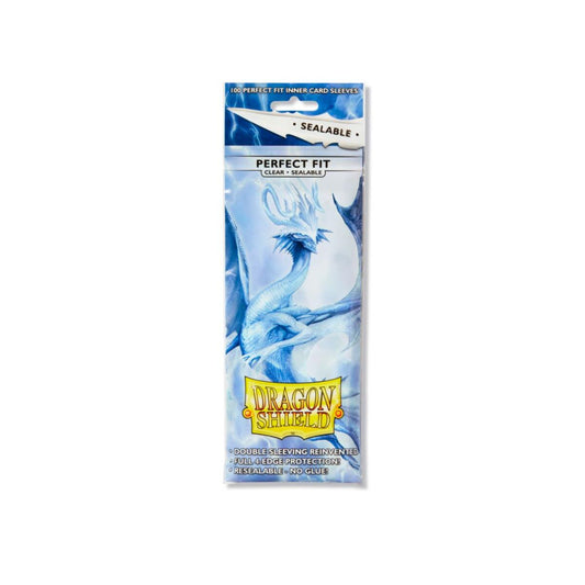 Dragon Shield: Perfect Fit Inner Sleeves Sealable Clear
