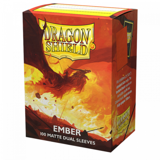 Dragon Shield: Sleeves Matte Dual Ember