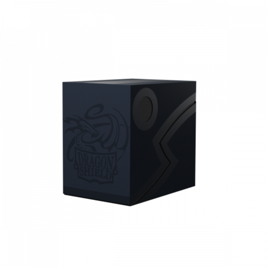 Dragon Shield: Deck Box Double Shell Midnight Blue/Black