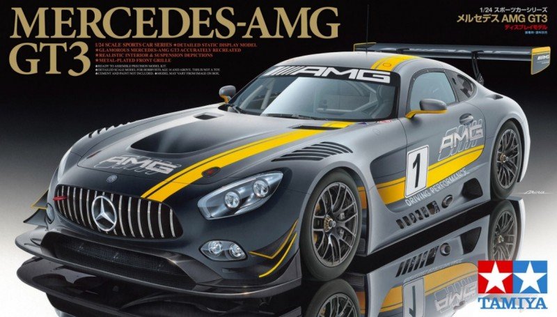 Tamiya: 1/24 Mercedes-AMG GT3 24345