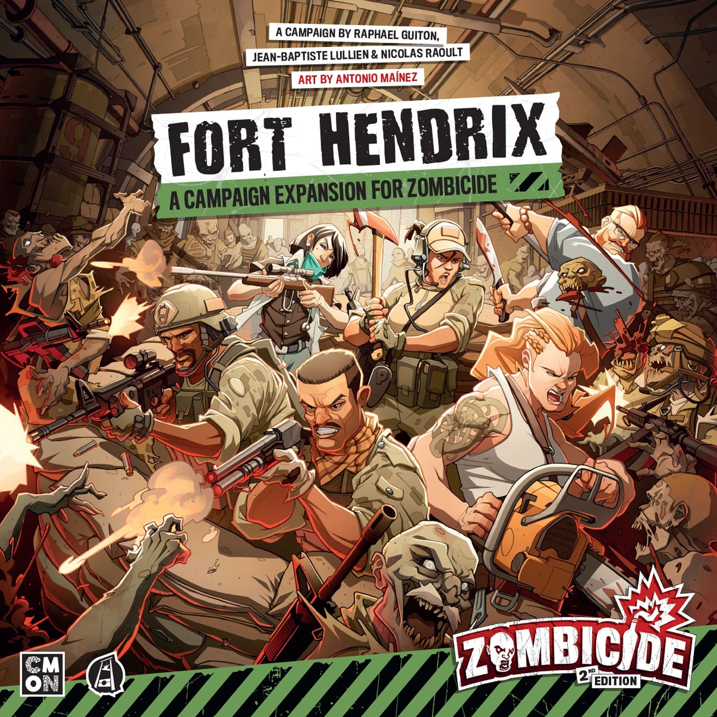Zombicide: 2nd Edition Fort Hendrix Expansion