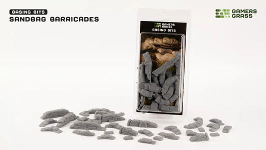 Gamers Grass: Basing Bits Sandbag Barricades
