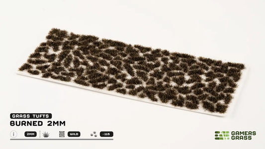 Gamers Grass: Tufts Burned 2mm