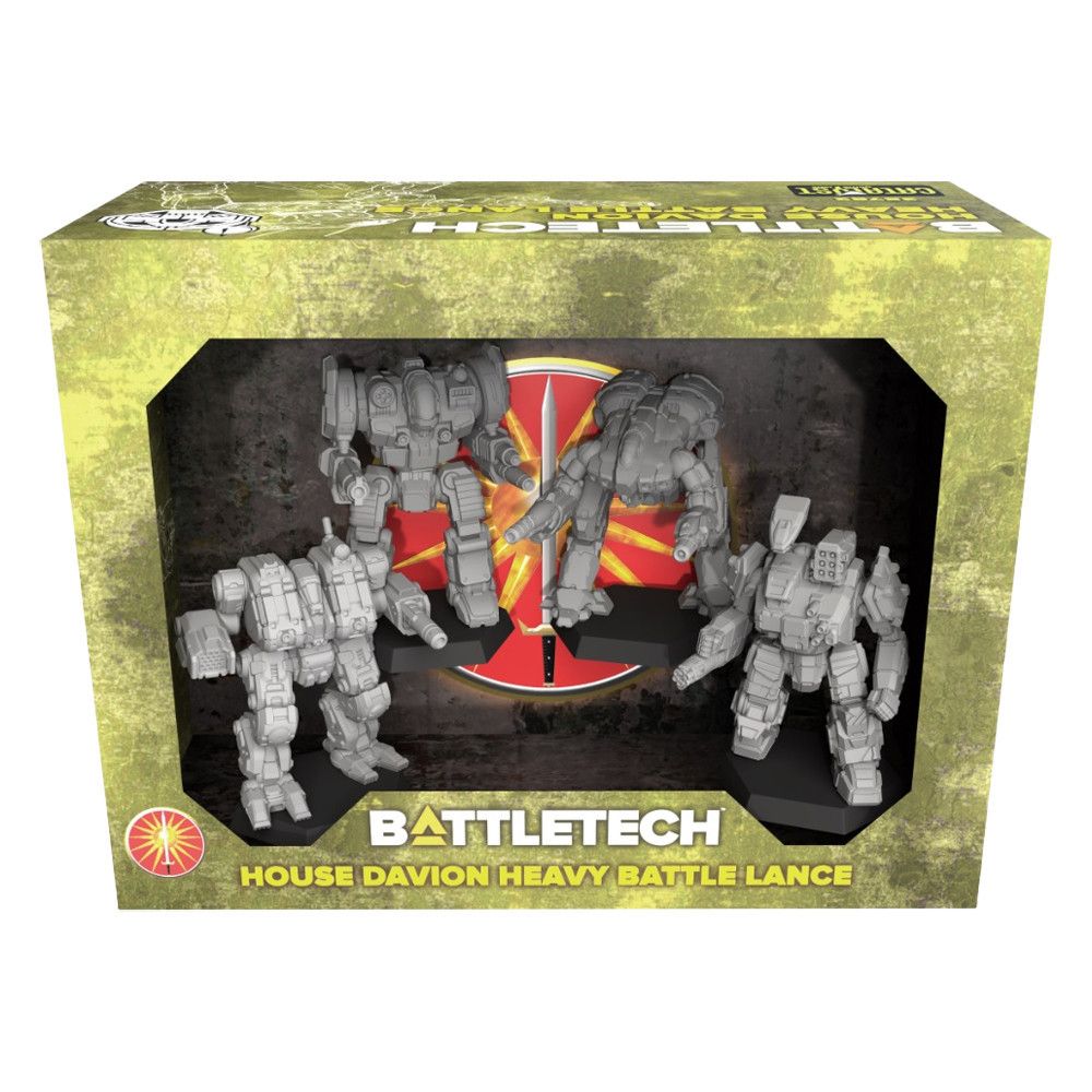 Battletech: House Davion Heavy Battle Lance