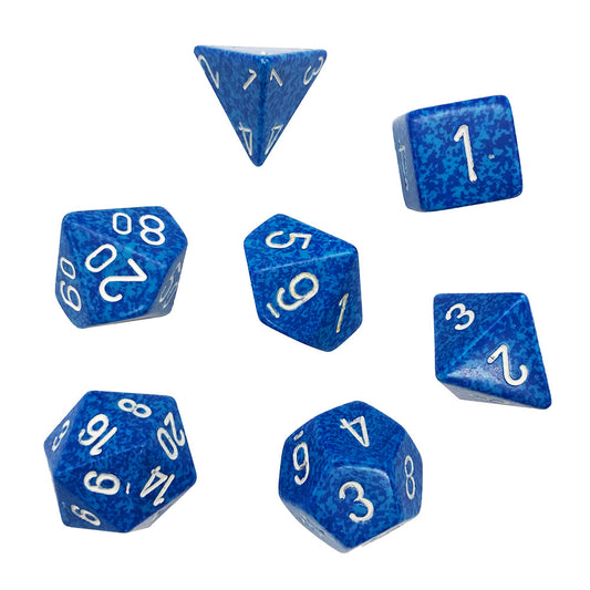 Chessex: Speckled Polyhedral Water 7-Die Set