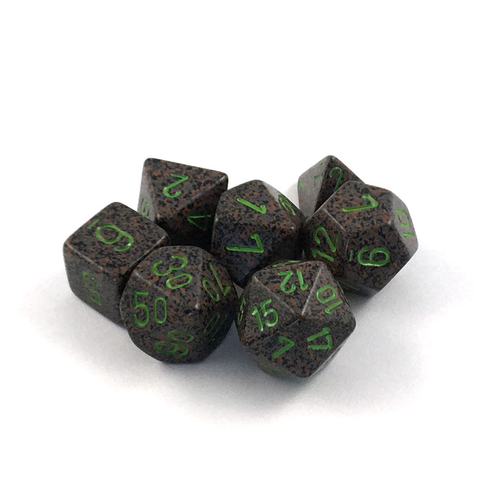 Chessex: Speckled Polyhedral Earth 7-Die Set