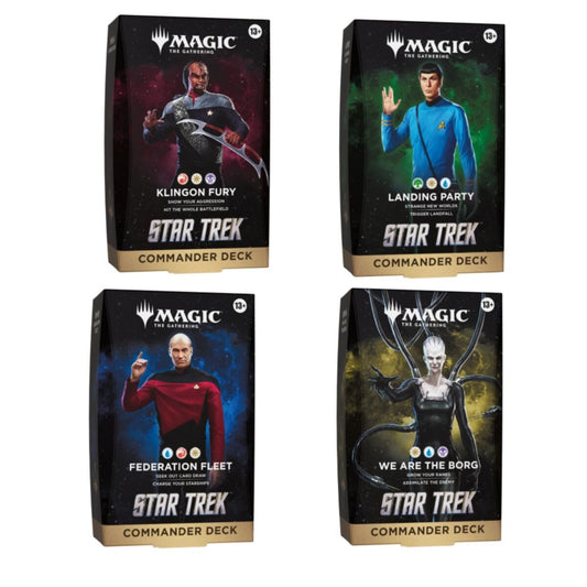Magic the Gathering: Star Trek Commander Deck (Assorted - One Randomly Selected)