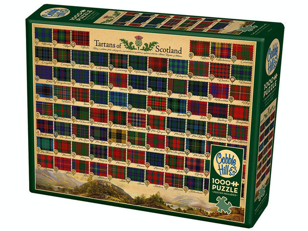 Cobble Hill: 1000pc Tartans of Scotland