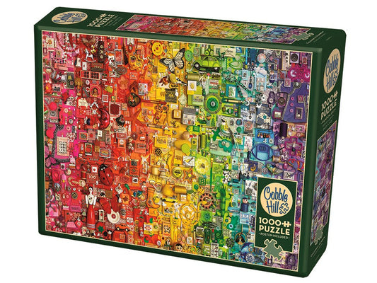 Cobble Hill: 1000pc Colourful Rainbow