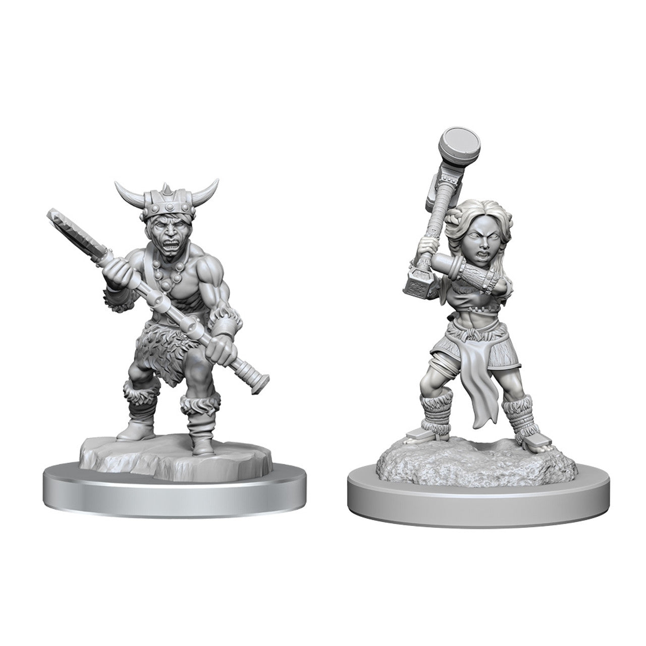 D&D: Nolzur's Marvelous Miniatures Halfling Barbarians