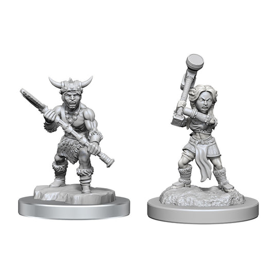 D&D: Nolzur's Marvelous Miniatures Halfling Barbarians