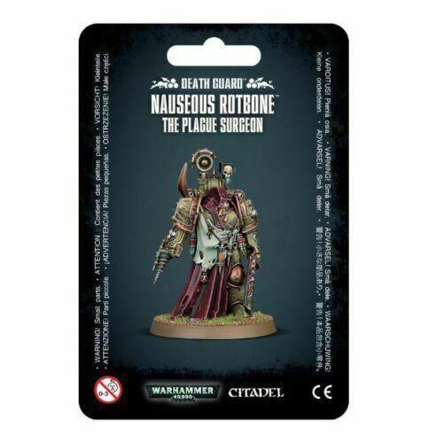 Warhammer 40k: Death Guard Nauseous Rotbone the Plague Surgeon