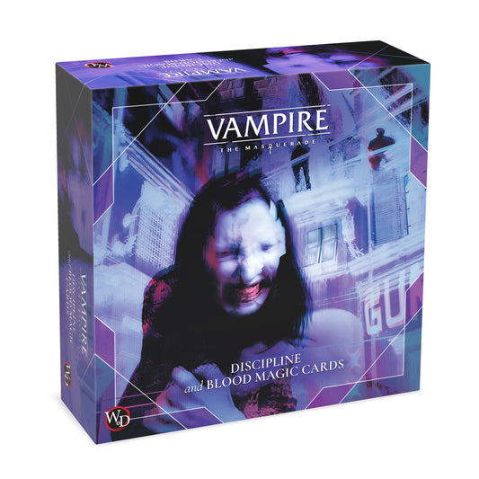 Vampire: The Masquerade 5th Edition Discipline and Blood Magic Cards