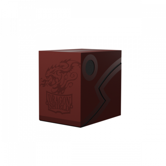 Dragon Shield: Deck Box Double Shell Blood Red/Black