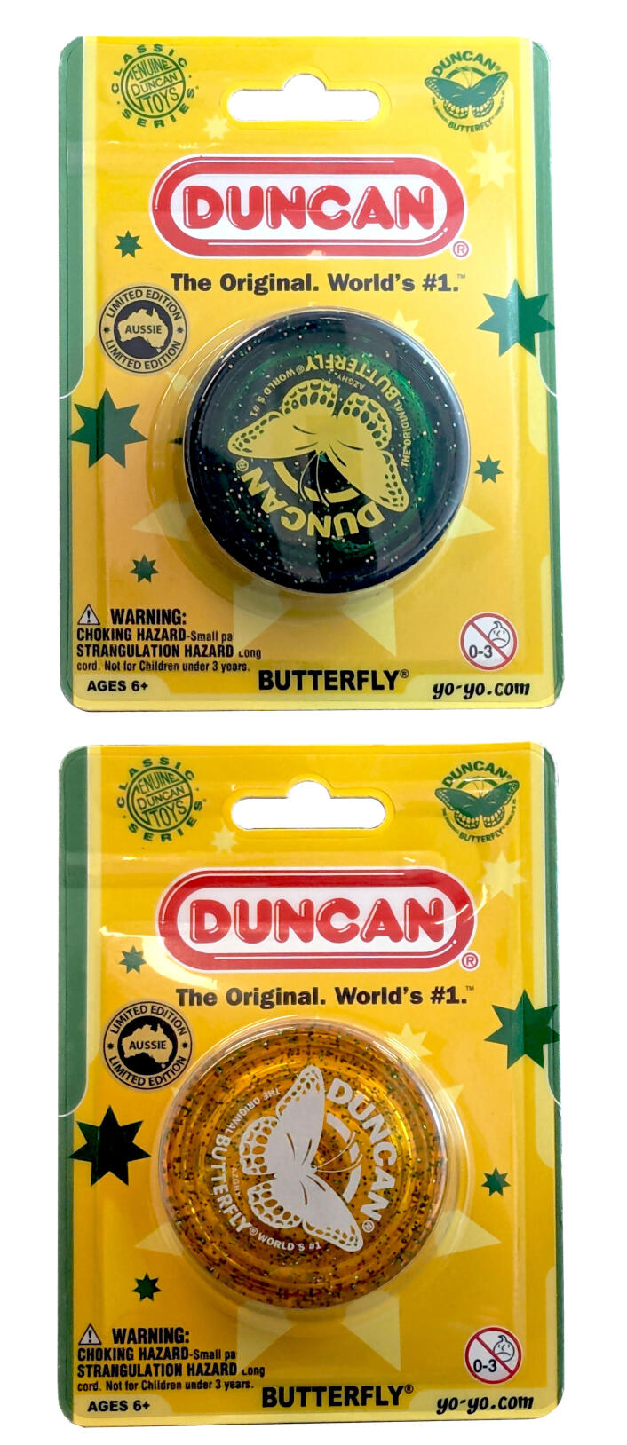 Duncan: Yo Yo Butterfly Aussie Edition (Assorted - One Randomly Selected)