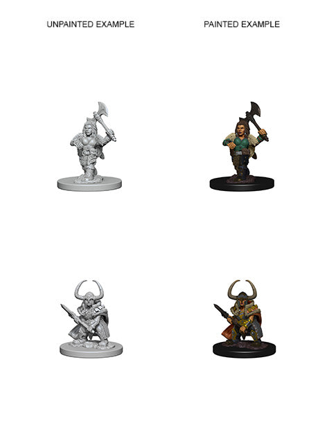 D&D: Nolzur's Marvelous Miniatures Dwarf Barbarian Female