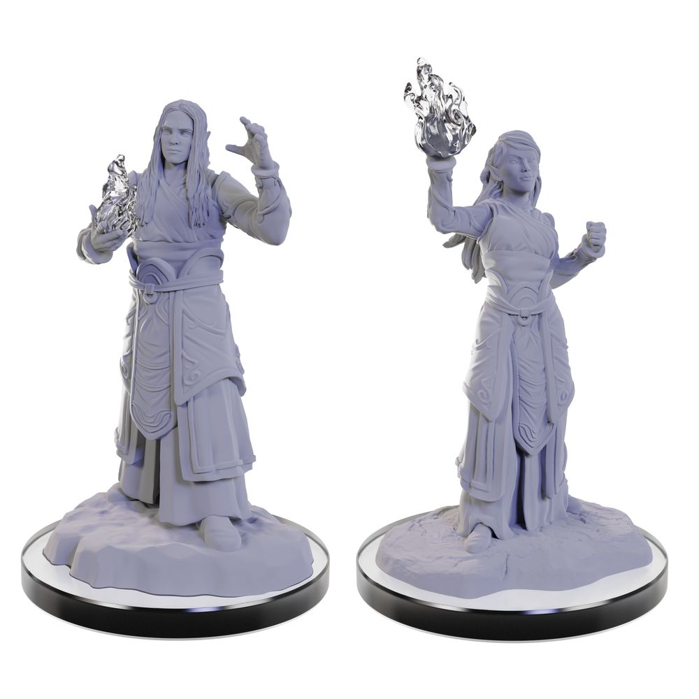 D&D: Nolzur's Marvelous Miniatures Elf Wizards