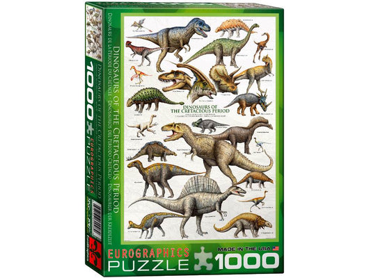 Eurographics: 1000pc Dinosaurs of the Cretaceous Period