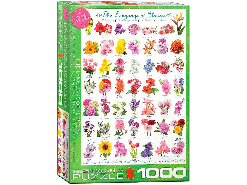 Eurographics: 1000pc The Language of Flowers