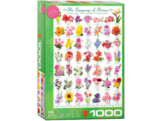 Eurographics: 1000pc The Language of Flowers