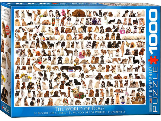 Eurographics: 1000pc The World of Dogs