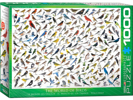 Eurographics: 1000pc The World of Birds