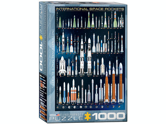 Eurographics: 1000pc International Space Rockets