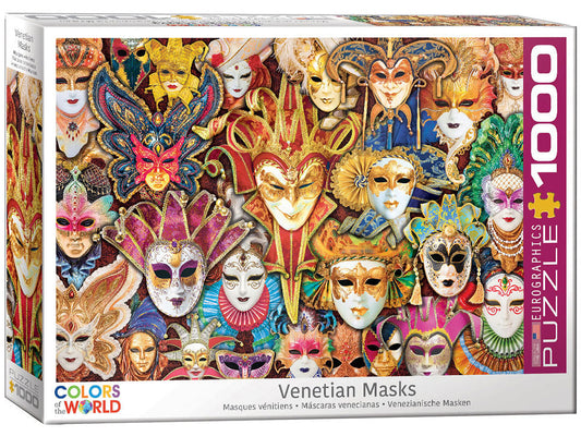 Eurographics: 1000pc Venetian Masks