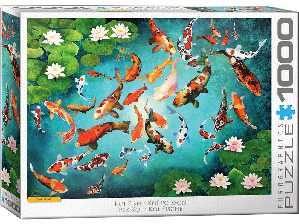 Eurographics: 1000pc Koi Fish