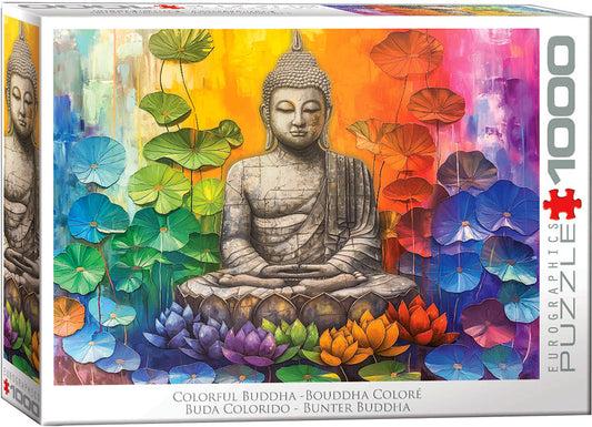 Eurographics: 1000pc Colourful Buddha