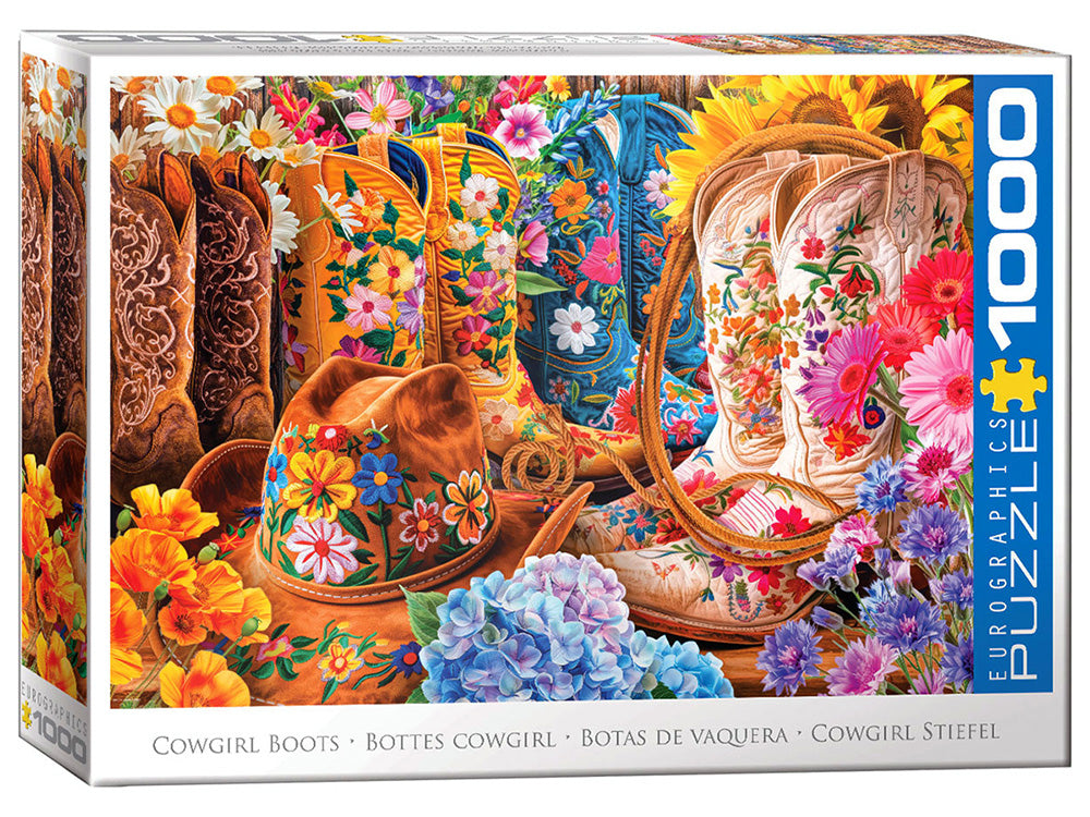 Eurographics: 1000pc Cowgirl Boots