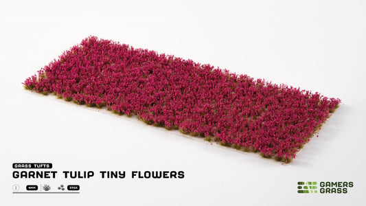 Gamers Grass: Flowers Garnet Tulip Tiny