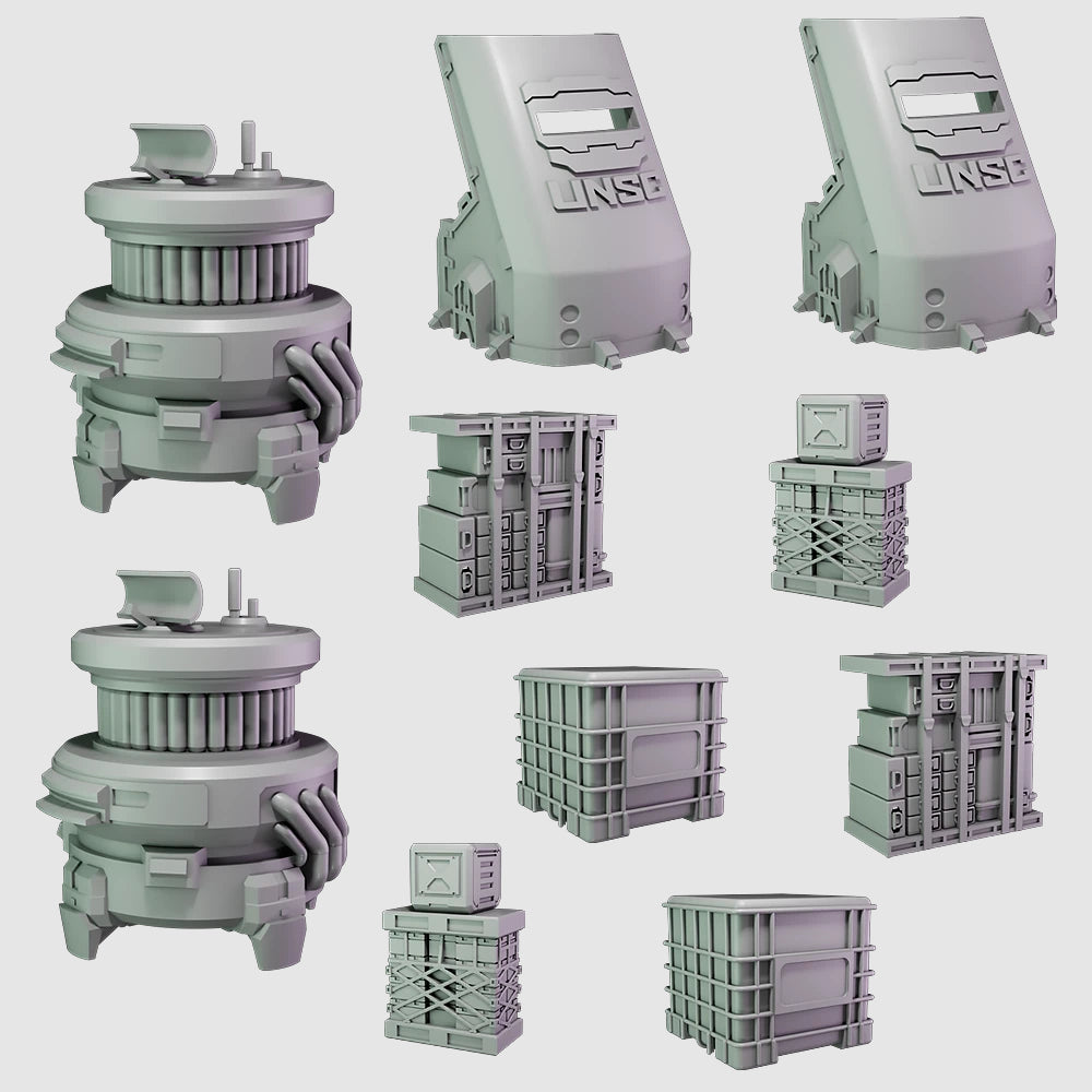 HALO Flashpoint: UNSC Scenery Set