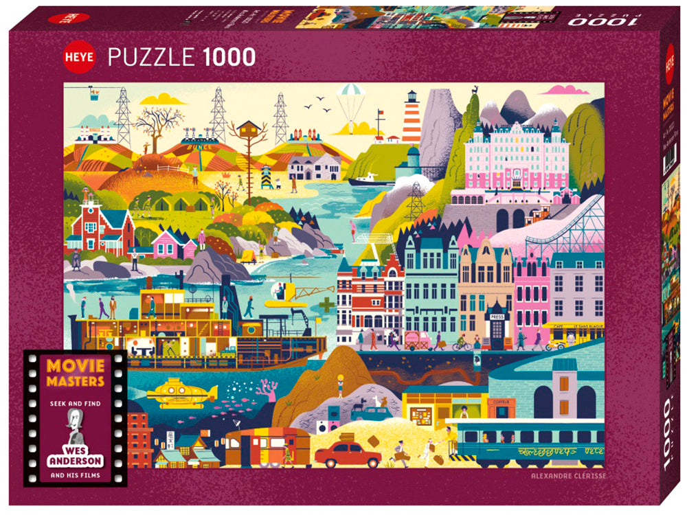 Heye: 1000pc Movie Masters Wes Anderson